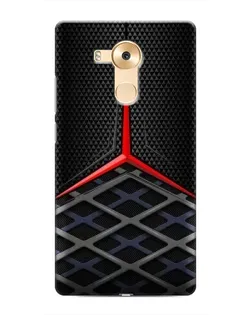 Чехол для Huawei Mate 8 (NXT) с картинкой «Mercedes Carbon Grid»