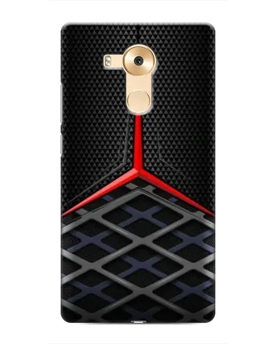 Чехол для Huawei Mate 8 (NXT) с картинкой «Mercedes Carbon Grid»