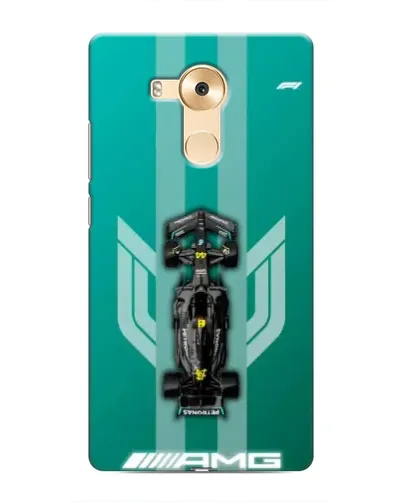 Чехол для Huawei Mate 8 (NXT) с картинкой «Mercedes AMG Petronas»