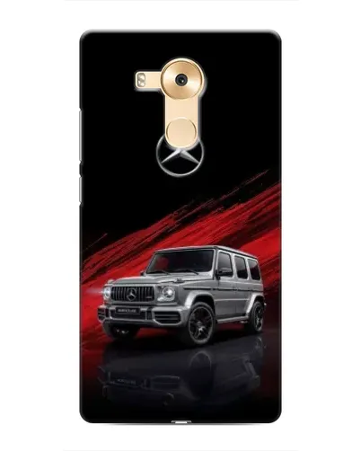 Чехол для Huawei Mate 8 (NXT) с картинкой «Mercedes G-Class красный»