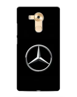 Чехол для Huawei Mate 8 (NXT) с картинкой «Mercedes классический лого»