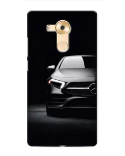 Чехол для Huawei Mate 8 (NXT) с картинкой «Свет фар Mercedes»