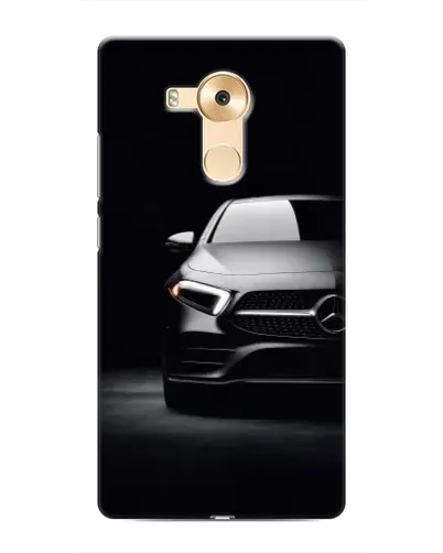 Чехол для Huawei Mate 8 (NXT) с картинкой «Свет фар Mercedes»