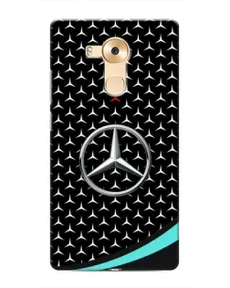Чехол для Huawei Mate 8 (NXT) с картинкой «Mercedes — бирюзовый акцент»