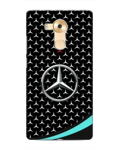 Чехол для Huawei Mate 8 (NXT) с картинкой «Mercedes — бирюзовый акцент»
