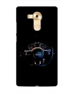 Чехол для Huawei Mate 8 (NXT) с картинкой «Салон Audi — руль» Чехол для Huawei Mate 8 (NXT) с картинкой «Салон Audi — руль»