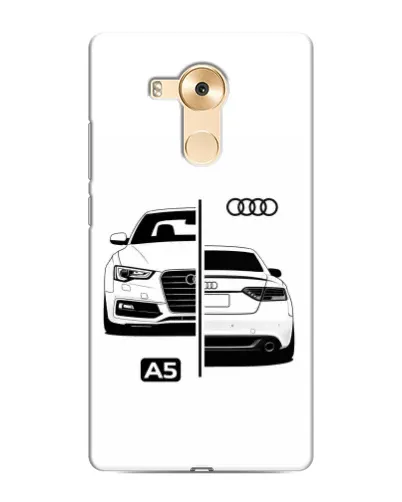 Чехол для Huawei Mate 8 (NXT) с картинкой «Audi — контрастный дизайн» Чехол для Huawei Mate 8 (NXT) с картинкой «Audi — контрастный дизайн»