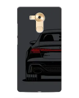 Чехол для Huawei Mate 8 (NXT) с картинкой «Задняя часть Audi — арт»