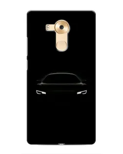 Чехол для Huawei Mate 8 (NXT) с картинкой «Взгляд Audi в темноте»