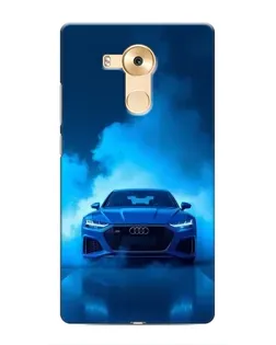 Чехол для Huawei Mate 8 (NXT) с картинкой «Audi — голубая энергия»