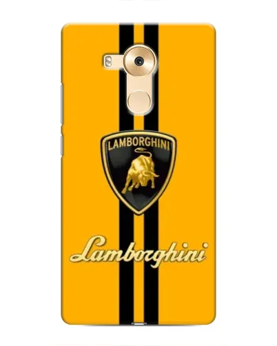 Чехол для Huawei Mate 8 (NXT) с картинкой «Lamborghini Stripe желтый» Чехол для Huawei Mate 8 (NXT) с картинкой «Lamborghini Stripe желтый»