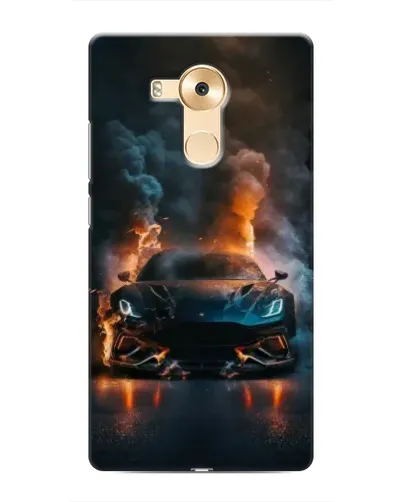 Чехол для Huawei Mate 8 (NXT) с картинкой «Lamborghini дымная эстетика» Чехол для Huawei Mate 8 (NXT) с картинкой «Lamborghini дымная эстетика»
