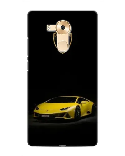 Чехол для Huawei Mate 8 (NXT) с картинкой «Lamborghini желтый акцент» Чехол для Huawei Mate 8 (NXT) с картинкой «Lamborghini желтый акцент»
