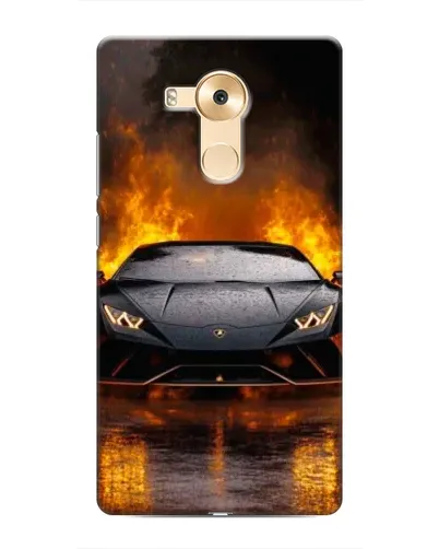 Чехол для Huawei Mate 8 (NXT) с картинкой «Lamborghini в огне» Чехол для Huawei Mate 8 (NXT) с картинкой «Lamborghini в огне»