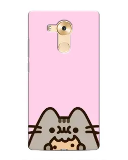 Чехол для Huawei Mate 8 (NXT) с картинкой «Pusheen и печенье» Чехол для Huawei Mate 8 (NXT) с картинкой «Pusheen и печенье»