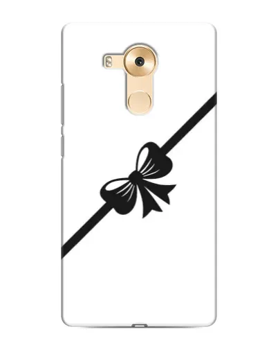 Чехол для Huawei Mate 8 (NXT) с картинкой «Диагональный бант»
