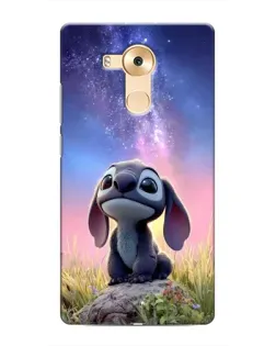 Чехол для Huawei Mate 8 (NXT) с картинкой «Стич на рассвете»