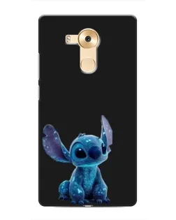 Чехол для Huawei Mate 8 (NXT) с картинкой «Стич на черном»