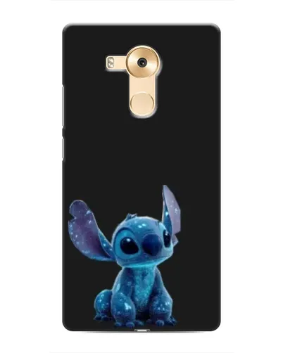 Чехол для Huawei Mate 8 (NXT) с картинкой «Стич на черном»