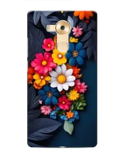 Чехол для Huawei Mate 8 (NXT) с картинкой «Цветочная феерия»