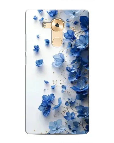 Чехол для Huawei Mate 8 (NXT) с картинкой «Голубой цветочный каскад» Чехол для Huawei Mate 8 (NXT) с картинкой «Голубой цветочный каскад»