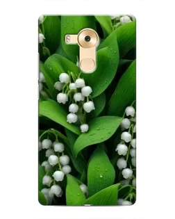 Чехол для Huawei Mate 8 (NXT) с картинкой «Ландыши в зелени»