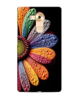 Чехол для Huawei Mate 8 (NXT) с картинкой «Радужный цветок»