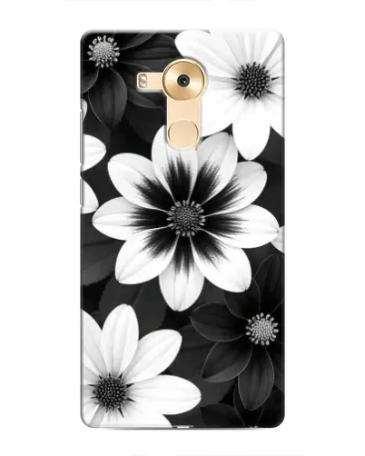 Чехол для Huawei Mate 8 (NXT) с картинкой «Монохромные астры» Чехол для Huawei Mate 8 (NXT) с картинкой «Монохромные астры»