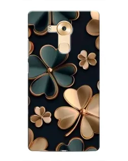 Чехол для Huawei Mate 8 (NXT) с картинкой «Клевер в золоте»
