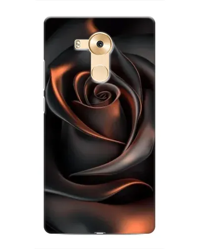 Чехол для Huawei Mate 8 (NXT) с картинкой «Шелковая черная роза» Чехол для Huawei Mate 8 (NXT) с картинкой «Шелковая черная роза»