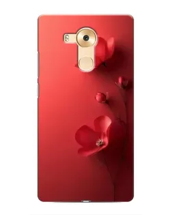 Чехол для Huawei Mate 8 (NXT) с картинкой «Маковые соцветия»
