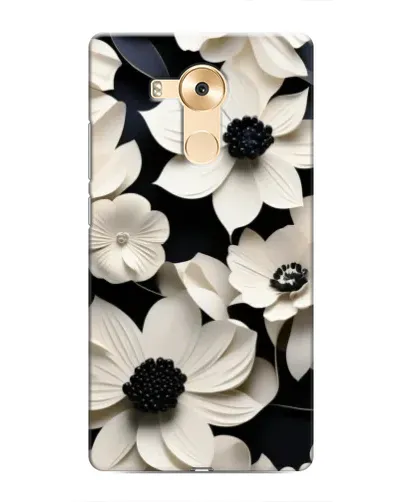 Чехол для Huawei Mate 8 (NXT) с картинкой «Объемные белые цветы» Чехол для Huawei Mate 8 (NXT) с картинкой «Объемные белые цветы»