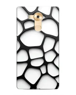 Чехол для Huawei Mate 8 (NXT) с картинкой «Белая объемная сетка» Чехол для Huawei Mate 8 (NXT) с картинкой «Белая объемная сетка»