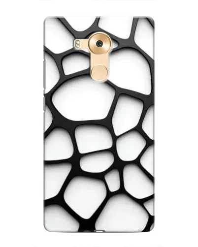 Чехол для Huawei Mate 8 (NXT) с картинкой «Белая объемная сетка» Чехол для Huawei Mate 8 (NXT) с картинкой «Белая объемная сетка»