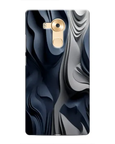 Чехол для Huawei Mate 8 (NXT) с картинкой «Объемные синие складки» Чехол для Huawei Mate 8 (NXT) с картинкой «Объемные синие складки»