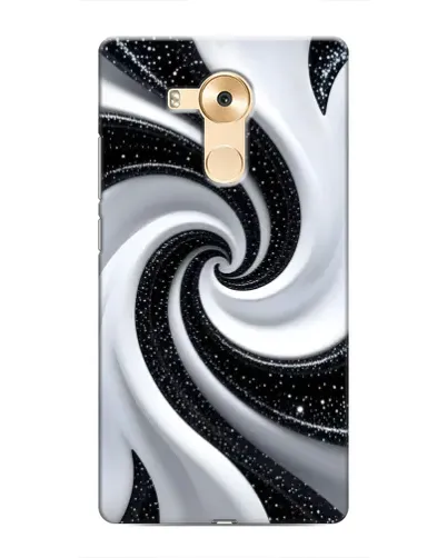 Чехол для Huawei Mate 8 (NXT) с картинкой «Черно-белая спираль» Чехол для Huawei Mate 8 (NXT) с картинкой «Черно-белая спираль»