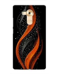 Чехол для Huawei Mate 8 (NXT) с картинкой «Огненная звездная волна»