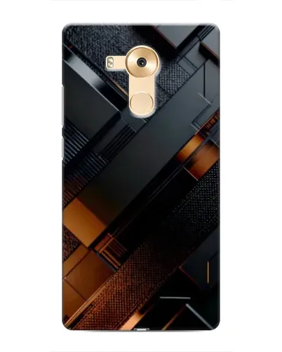 Чехол для Huawei Mate 8 (NXT) с картинкой «Черные геометрические блоки» Чехол для Huawei Mate 8 (NXT) с картинкой «Черные геометрические блоки»