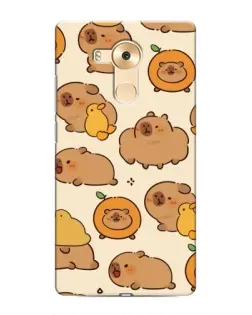 Чехол для Huawei Mate 8 (NXT) с картинкой «Капибары с апельсинами» Чехол для Huawei Mate 8 (NXT) с картинкой «Капибары с апельсинами»