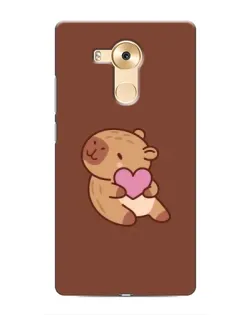 Чохол для Huawei Mate 8 (NXT) з картинкою «Капібара з серцем» Чохол для Huawei Mate 8 (NXT) з картинкою «Капібара з серцем»