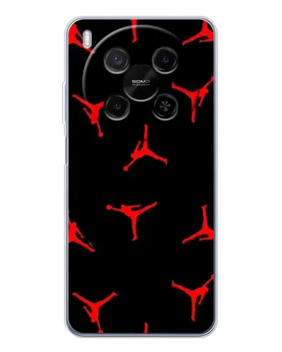 Чохол для Huawei Mate 80 Pro Max з картинкою «Jordan Red Pattern»
