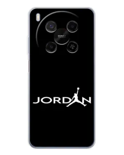 Чохол для Huawei Mate 80 Pro Max з картинкою «Jordan White Logo»