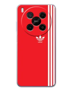 Чохол для Huawei Mate 80 Pro Max з картинкою «Червоний мінімалізм Adidas»