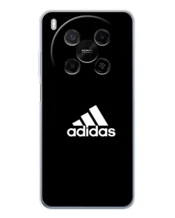Чохол для Huawei Mate 80 Pro Max з картинкою «Чорна класика Adidas»
