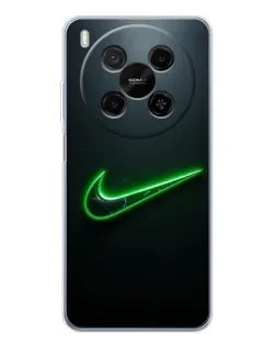 Чохол для Huawei Mate 80 Pro Max з картинкою «Неоновий контур Nike»