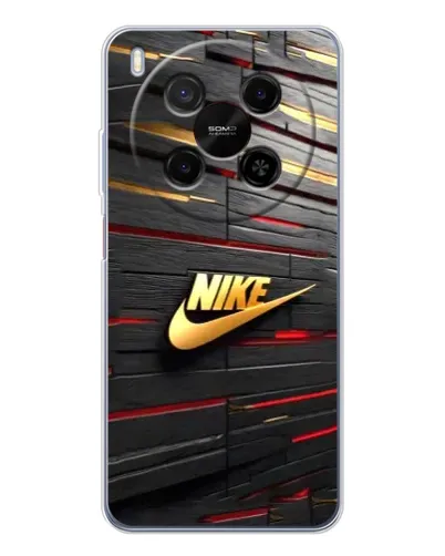 Чохол для Huawei Mate 80 Pro Max з картинкою «Золотий Nike на металі» Чохол для Huawei Mate 80 Pro Max з картинкою «Золотий Nike на металі»