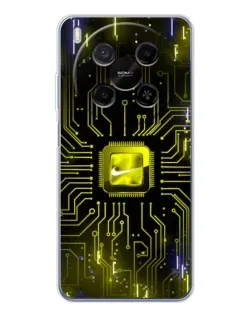 Чохол для Huawei Mate 80 Pro Max з картинкою «Nike — золота іскра»