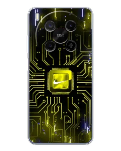Чохол для Huawei Mate 80 Pro Max з картинкою «Nike — золота іскра» Чохол для Huawei Mate 80 Pro Max з картинкою «Nike — золота іскра»