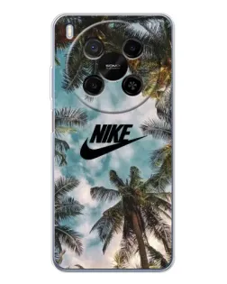 Чехол для Huawei Mate 80 Pro Max с картинкой «Тропический принт Nike»