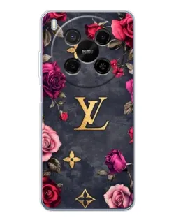 Чохол для Huawei Mate 80 Pro Max з картинкою «Квітковий Louis Vuitton»